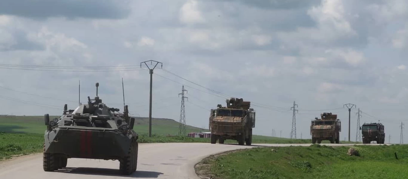 Βόρεια Συρία: Συνεχίζονται οι κοινές περιπολίες ρωσικών και τουρκικών δυνάμεων